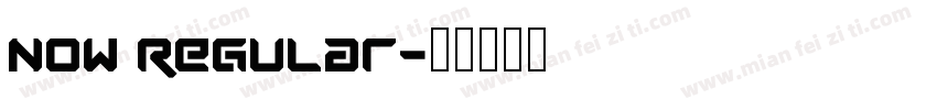 Now Regular字体转换